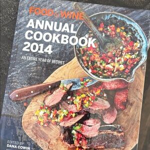 Food & Wine Annual Cookbook 2014 - Culinary Delight New never used